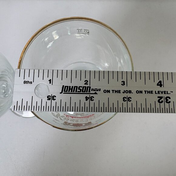 Kostritzer Schwarzbier 0.3L German Beer Glass Stemmed Gold Rim Black Lager - Picture 6 of 8